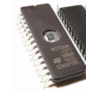 M27C64A-12F1 M27C64A IC EPROM UV 64KBIT 100NS DIP-28 ST 8KB - Picture 1 of 1