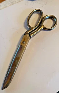 Vintage Richards of Sheffield Century Scissors Rustless Inlaid Stainless 7 1/2" - Picture 1 of 5