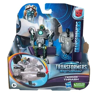 Transformers EarthSpark Terran Thrash 5" Warrior Class Figure New Sealed - Picture 1 of 3