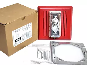 Est Edwards 757-7A-SS25 Fire Alarm Speaker Strobe (Red) - Picture 1 of 6