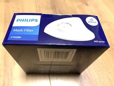 Philips Breeze Mask Mask Filter ×5 High Performance Pollen Compatible FY0086/00 - Image 1 of 4