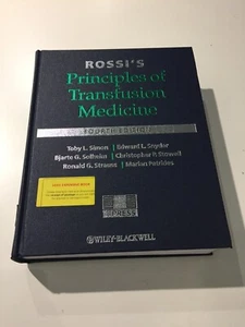 Rossi's Principles of Transfusion Medicine Fourth Edition - Picture 1 of 9