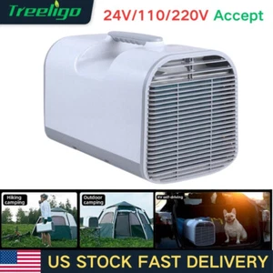 Portable Air Conditioner Camping Mini Outdoor RV AC Unit 12V/24V/110V Inverter - Picture 1 of 14