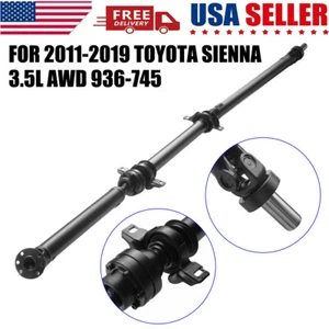 For 2011-2019 Toyota Sienna 3.5L V6 AWD Rear Driveshaft Assembly 936-745 655030 - Picture 1 of 11
