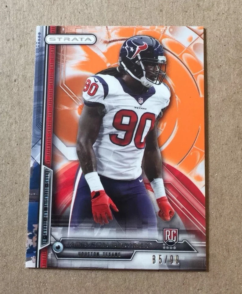 Jadeveon Clowney Topps Strata Rc. # 85/99 orange parallel - Image 1 of 1