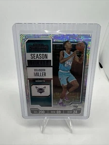 Brandon Miller 2023-24 Panini Contenders RC Mojo SP #24 Hornets. G - Imagen 1 de 3