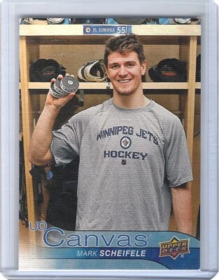 2016-17 Upper Deck Canvas #C89 Mark Scheifele - Image 1 of 2