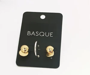 Ball Stud Earrings for Women Fashion Jewelry Silver Hoop Gold GIFT20 ID EAR14 - Bild 1 von 2