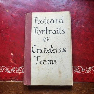 Vintage Autograph Album – Postcard Portraits of Cricketers & Teams – Surrey - Picture 1 of 6