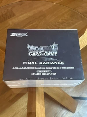 🔥 Dragonball Super Card Game Final Radiance Zenkai Starter Deck Case OVP 🔥 - Bild 1 von 4