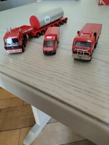 1:87 HERPA KONVOLUT SCHWERLAST RIGA MAINZ, COLONIA,SCHOLPP NEU IN OVP SET SCHWER - Foto 1 di 10