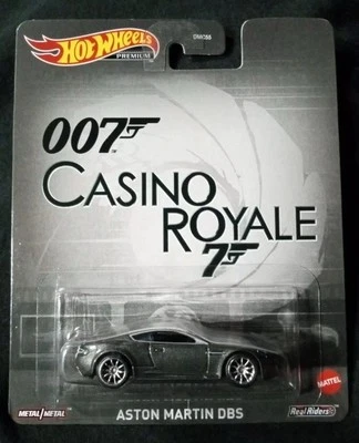 Hot Wheels 2023 Premium James Bond 007 Casino Royale Aston Martin DBS (NUEVO EN PAQUETE) Foto 1 de 3