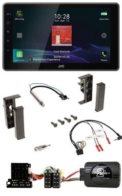 JVC DAB Lenkrad Bluetooth USB Autoradio für Audi A2 A3 A4 A6 1999-2000 - Bild 1 von 4