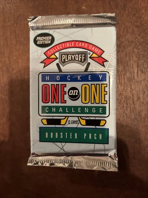 1995 Premier Edition PLAYOFF HOCKEY ONE on ONE Booster Sealed Pack (s) - Image 1 of 3