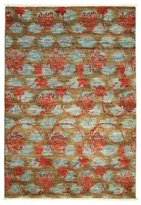 4'2" x 5'10" Hand Knotted Area Rug Traditional Oriental Wool Carpet - Picture 1 of 9