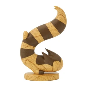 Furret Woodcarving-style Figure Pokemon Concierge Pokemon Center Original Japan - Picture 1 of 13