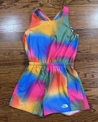 THE NORTH FACE AMPHIBIOUS ROMER FLASHDRY COLORFUL MULTICOLOR WOMENS L NWT - Image 1 of 4