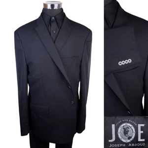 Joe JOSEPH ABBOUD Mens Blazer Sport Coat Casual Jacket Size 50L 2-Button Silver - Picture 1 of 15