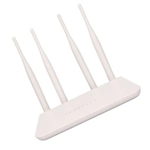 US Plug 4G LTE Modem Router With SIM Card Slot 4 Antennas 2.4G 300Mbps Suppo NEW - Picture 1 of 12