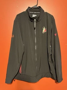 Fanatics Arizona Coyotes Jacke XL Authentic Pro NHL Hockey schwarz Full Zip - Bild 1 von 9