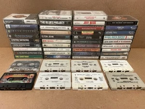 Classic Rock Cassette Tapes Lot Pink Floyd Skynyrd Dylan Jethro Tull Springsteen - Picture 1 of 6