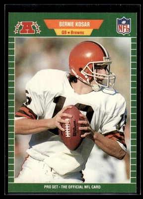 1989 Pro Set Bernie Kosar Cleveland Browns #77 - Image 1 of 2