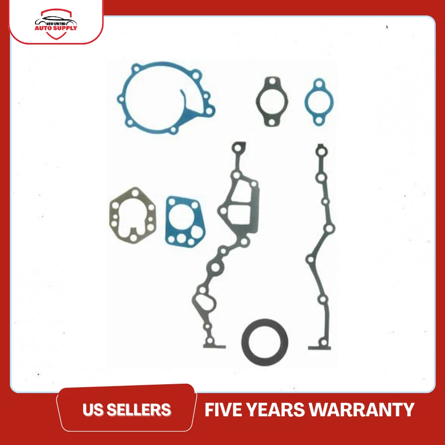 Juego de juntas de cubierta de distribución TCS 45612 Felpro para camioneta de carrocería dura Nissan D21 Van 720 Foto 1 de 2