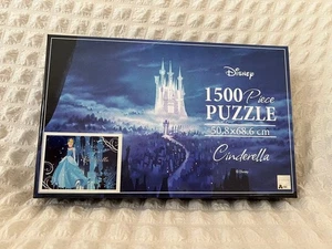 Rompecabezas Disney Cenicienta 1500 piezas, sin abrir, almacenamiento en el hogar - Imagen 1 de 2