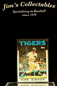 1986 Topps Kirk Gibson #295 Detroit Tigers - Picture 1 of 2