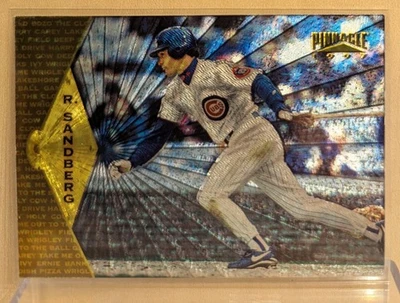1997 Pinnacle MUSEUM COLLECTION #99 Ryne Sandberg Cubs HOF RARE DUFEX PARALLEL - Image 1 of 2