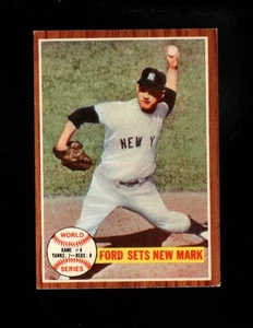 1077* 1962 Topps # 235 Ford Sets New Mark Ex-Mt - Bild 1 von 2