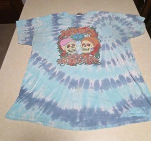 H3H3 Productions Blue Tie Dye T Shirt Grateful Dead Teddy Fresh Sz XL - Picture 1 of 4
