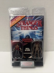 McFarlane Page Punchers Stranger Things Will & Demogorgon 3" Figure 2-Pk w Comic - Picture 1 of 3