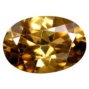 1.76 ct Fabulous Oval Cut (8 x 6 mm) Un-Heated Brownish Yellow Zircon Gemstone - Picture 1 of 1