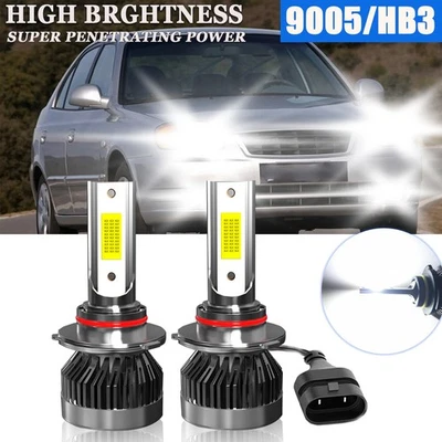 Kit combinado de bombillas LED de haz alto 9005/HB3 para Hyundai Accent 2015-2022 Foto 1 de 4
