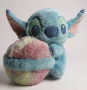 Disney Miniso LILO & Stitch Soft Pastel Plush Toy 25cm 10inch Holding A Ball - Picture 1 of 9
