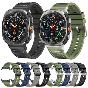Correa de reloj deportivo de silicona pulsera para reloj Samsung Galaxy Ultra 47 mm nueva - Imagen 1 de 36