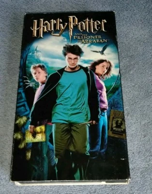 Harry Potter and the Prisoner of Azkaban VHS Tested Daniel Radcliffe Emma Watson - Image 1 of 3