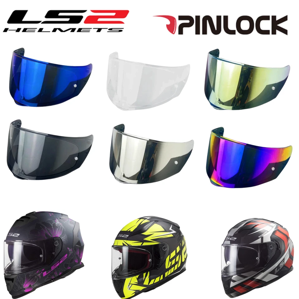 VISIERA per LS2 STORM 2 FF320 FF353 FF328 FF800 | 7 COLORI | Pinlock Ready - Immagine 1 di 1