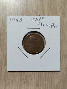 1940-P Lincoln Weizencent - sehr schön geschnitten Brett neuwertig Fehler! - Bild 1 von 3