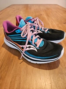 Saucony “Kinvara 12” Black Running Training Shoes S10619-25 women’s Size 7 - Picture 1 of 16