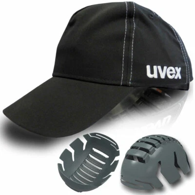 uvex Anstoßkappe mit Hartschale Baseball Cap langer Schirm 7cm | u-cap sport