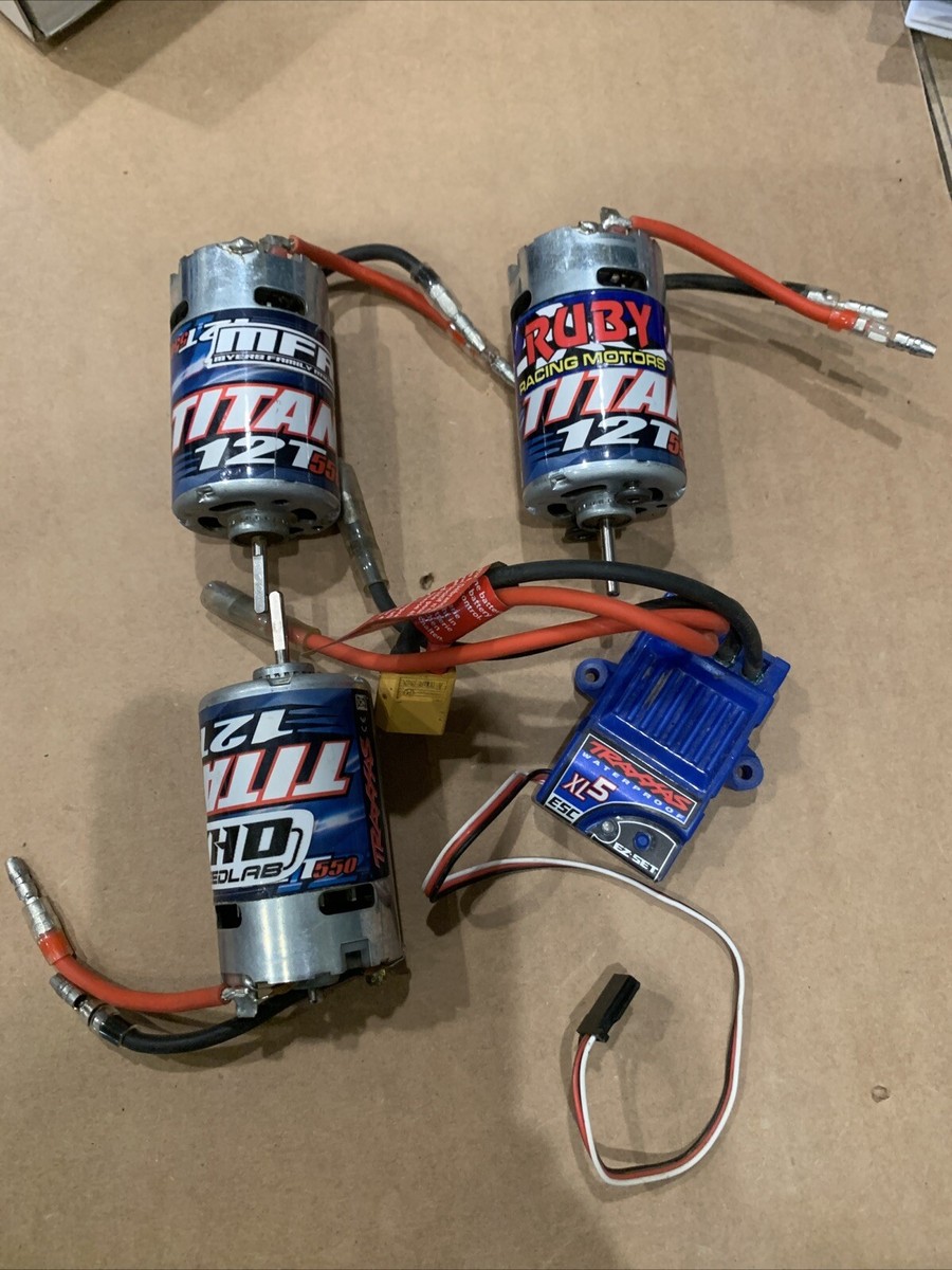 トラクサス ESC XL5 12T モーター2個 セット 1個新品