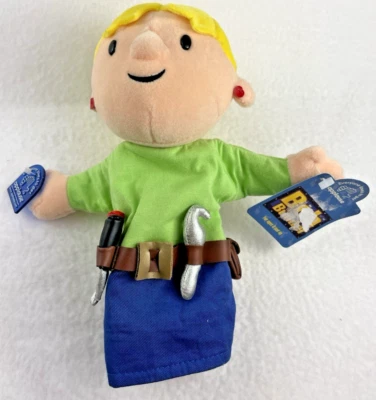 Vintage Applause Bob the Builder WENDY Girl Builder Hand Puppet Stuffed Toy Doll - Image 1 of 4