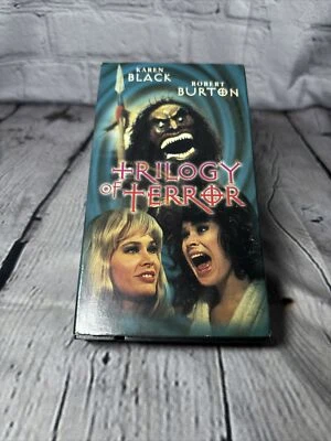 Trilogy of Terror. VHS. Horror. Karen Black. Cult Classic. RARE - Image 1 of 4