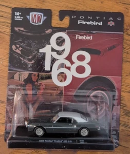 M2 Machines Auto Drivers 1968 Firebird 400 H.O. Green Diecast 1:64 COMO NUEVO - Imagen 1 de 3