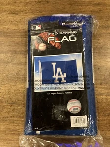 Los Angeles Dodgers Premium 3x5 Feet Flag Banner, Logo Design, Metal... - Picture 1 of 4