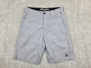 BILLABONG Submersibles Mens Grey Unlined Hybrid Water Trunks Shorts Size 29x9 - Picture 1 of 15