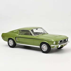 NOREV 122704 Ford Mustang Fastback GT 1968 Light Green metallic 1/12 - Foto 1 di 3