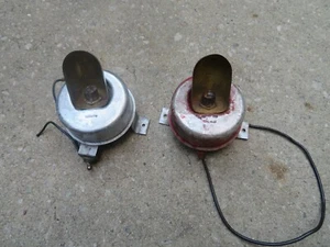 Vintage Pair Retractable Cord 12V Light Lamp Underhood Trouble Rat Rod Car Truck - Bild 1 von 12